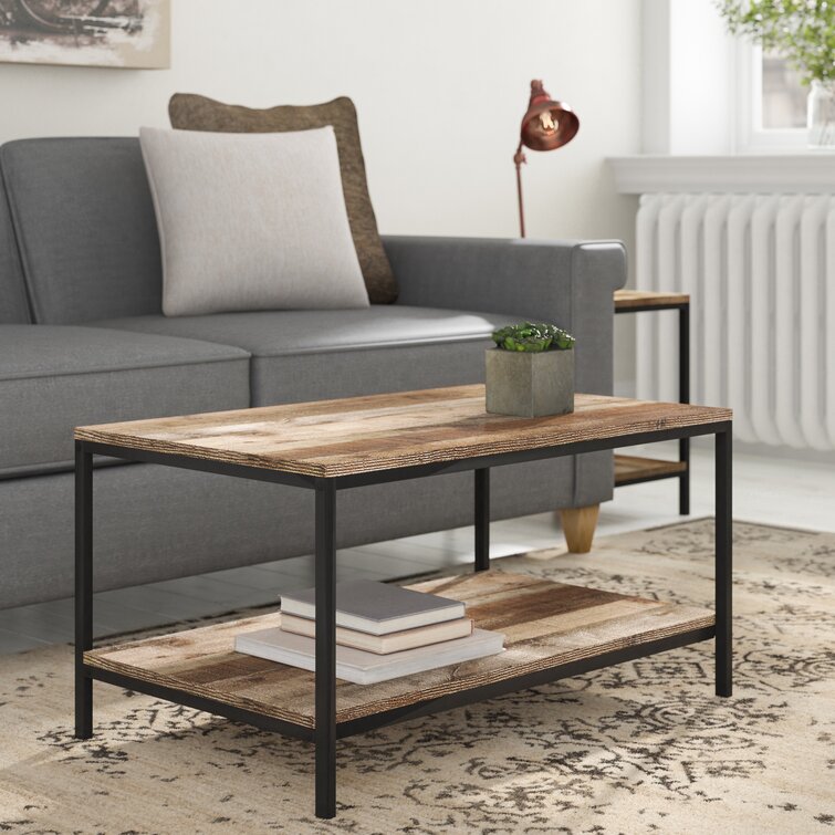 Modern traditional outlet coffee table